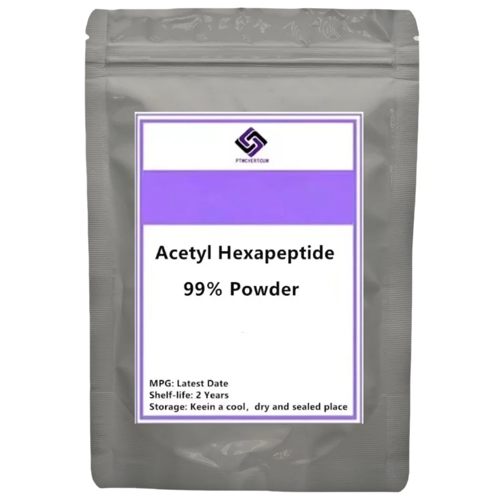 

Ацетил Гексапептид Косметический сорт 99% Шестипептидный порошок Ацетил Гексапептид-8 Антивозрастной Безмаственный Сделать собственный раствор