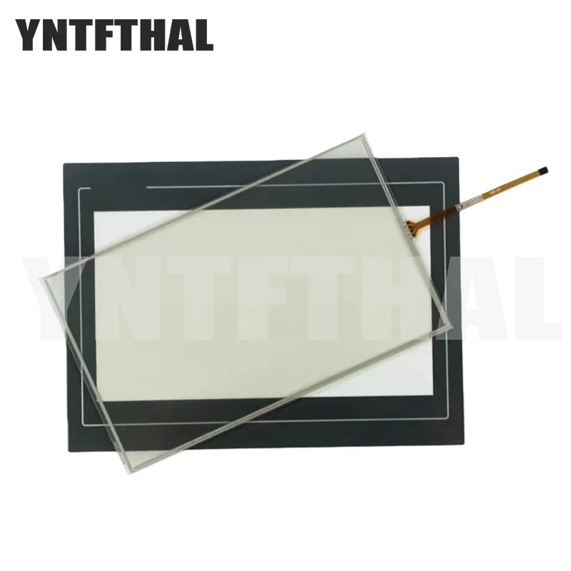 

DOP-110IS Touch Screen Glass Panel with Front Overlay Label Protective Film Foil