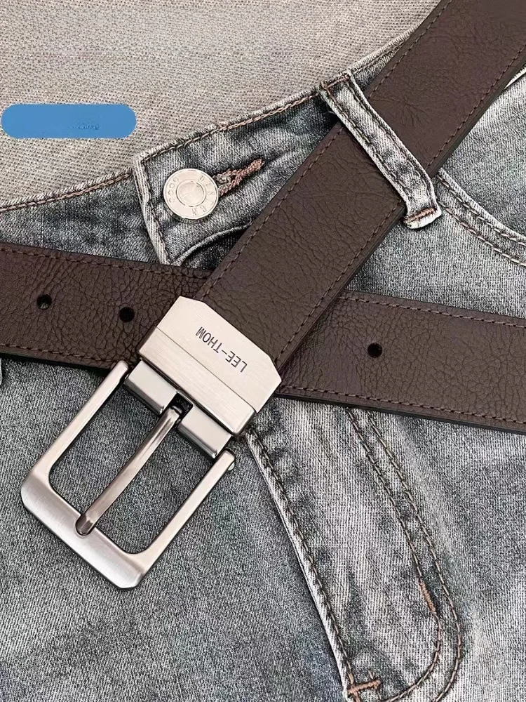 thom-men's-belt-needle-buckle-leather-casual-jeans-all-match-alloy-clasp-double-needle-stitching-business-street-style