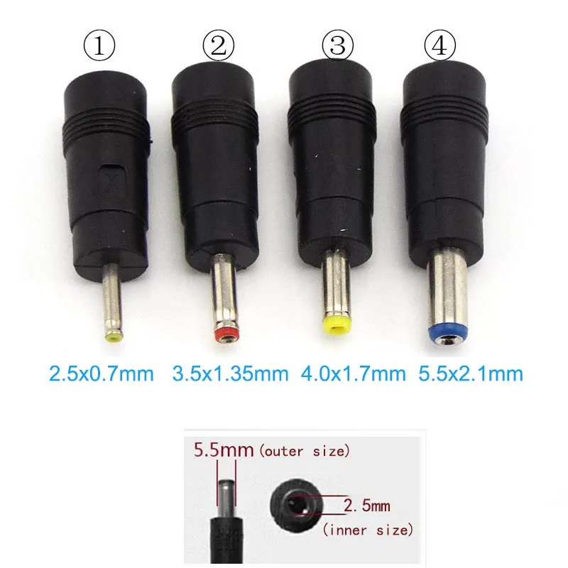 5V 2A Adapter do zasilacza ładowarka z wtyczką EU 5.5x2.1mm 3.5x1.35mm złącze kątowe wtyczka DC dla transformator Led ładowania