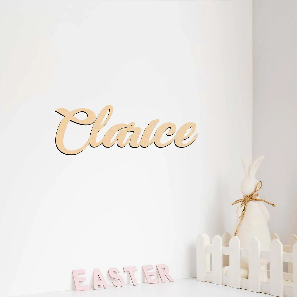 1 قطعة الكرتون clmice مثال مخصص اسم لوحة خشبية المواد الخشبية علامة خشبية لم تنته الخشب للرسم أو التألق