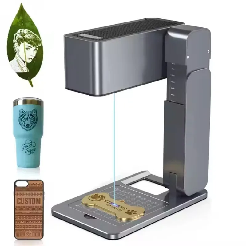 

[Best-selling] Portable Folding 5W Mini Beam Engrave And Cutting Machine For Cobblestone Leaf Wood Glass Stainless Steel Beam