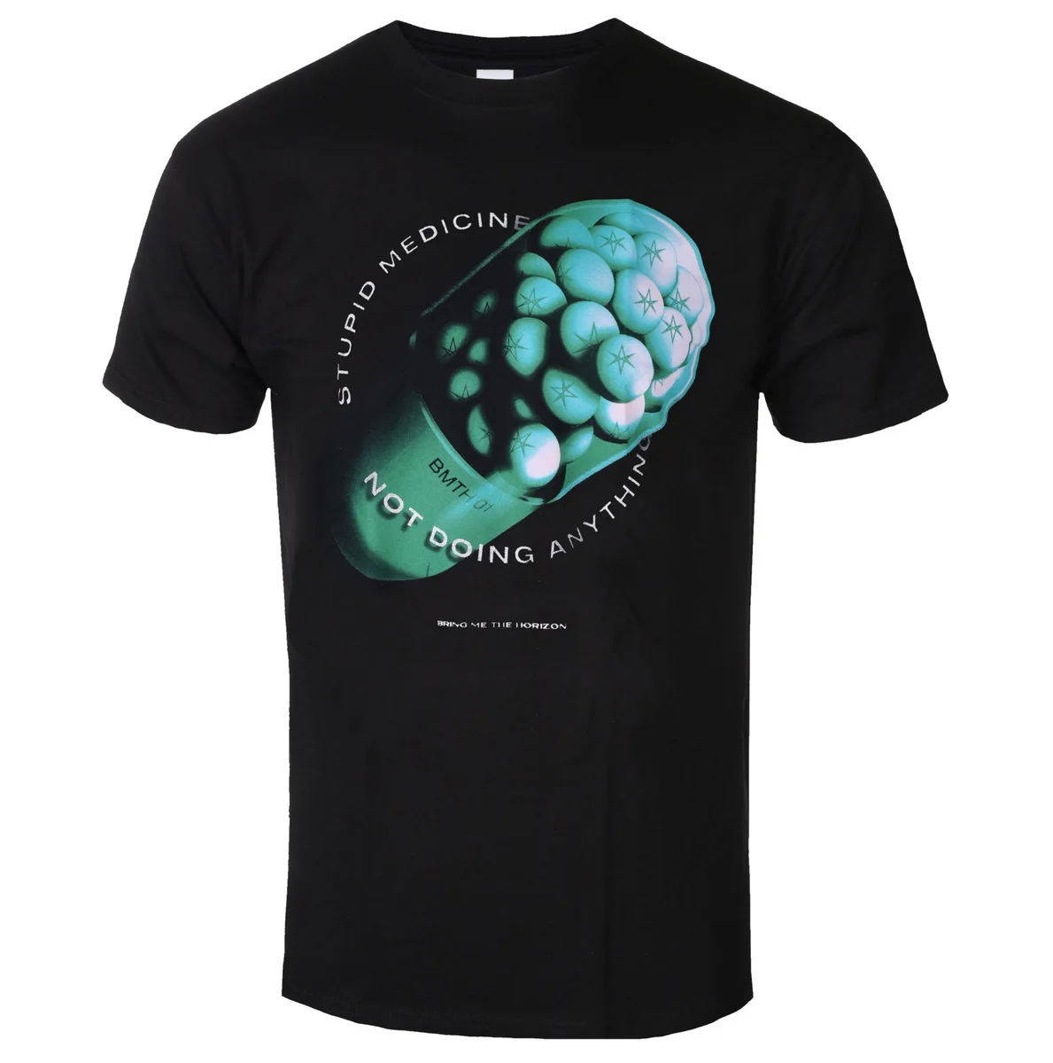 Y2k Bring Me The Horizon Graphic Cotton Band T-shirt Unisex Summer Short Sleeve Fashion Brand Tee Luxury Casual Vintage Tees