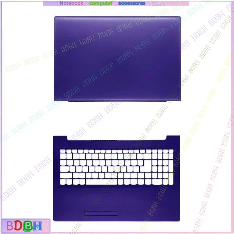 Cubierta trasera LCD/panel frontal/reposamanos/carcasa inferior con bisagras para portátil Lenovo Ideapad 310 310-15 310-15IKB 310-15ISK 310-15ABR