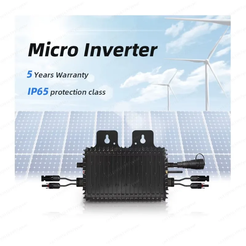 Balcony Solar Micro Inverter 800W Grid‑Tie with Zero‑Export Limiter, Single Phase MPPT PV Inverter