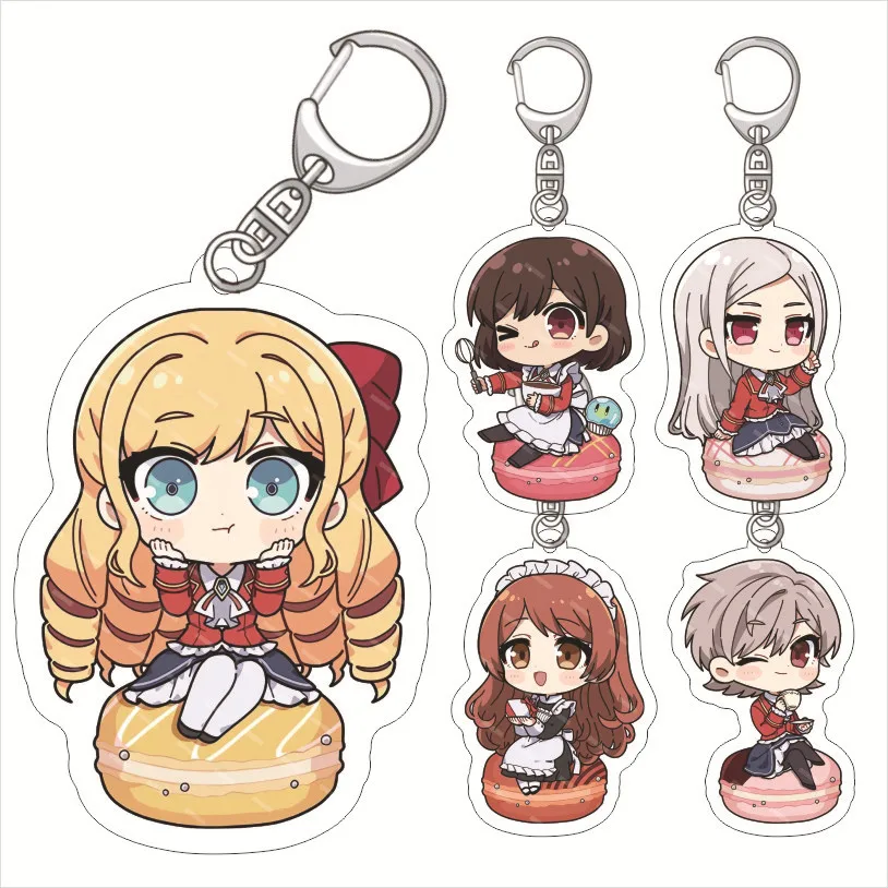 

Anime I'm In Love With The Villainess Rae Taylor Kurea Furansowa Acrylic Figure Keychain Pendant Cosplay Charm Cartoon Keryring
