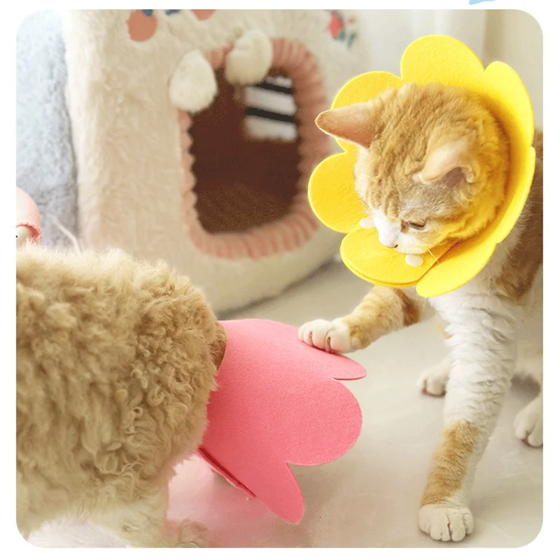 Pet Protective Collar Dog Neck Cone Recovery Cone Collar Anti Bite Lick Surgery Wound Healing for Cats Dogs Medical Circle