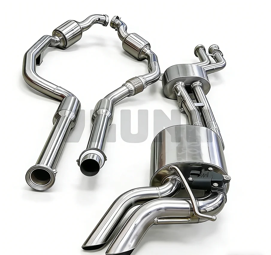 

exhaust valve for Mercedes-Benz E320 3.2 W210 1995-2002 high-performance exhaust cat back matched with exhaust downpipe