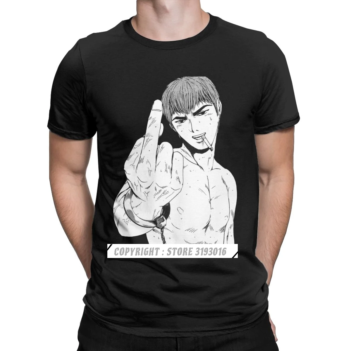 Great Teacher Onizuka GTO T Shirts  Japan Plain Premium Cotton Streetwear Fitness Tee Shirt Harajuku Christmas Shirt