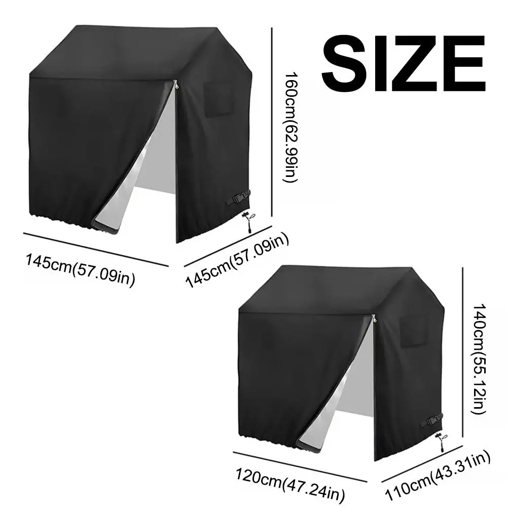 Convenient Children's Game House Cover Sturdy Waterproof Children's Playroom Tarp 210D Oxford Sun Protection