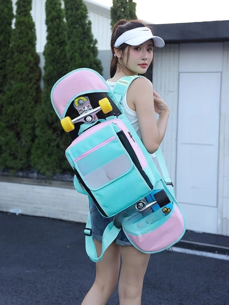 

Skateboard bag Road punching board bag Protective gear Land surfboard bag