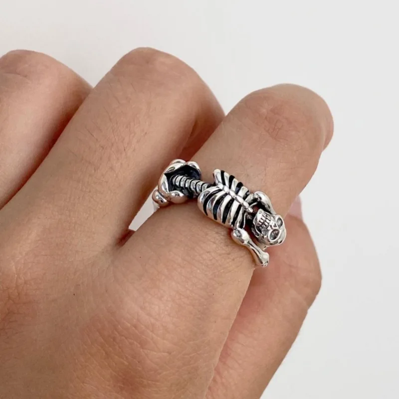 Buyee 925 Sterling Silver Fashion Open Ring Finger for Men Woman Unique Design Fine Jewelry Circle Gift with Box