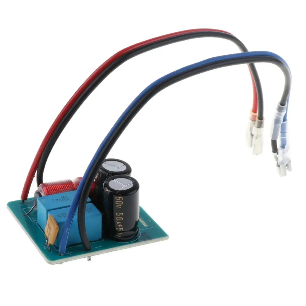 Treble Bass Frequency Divider Crossover Filter Metallic Capacitor Oxygen Free Copper for Car Speaker System