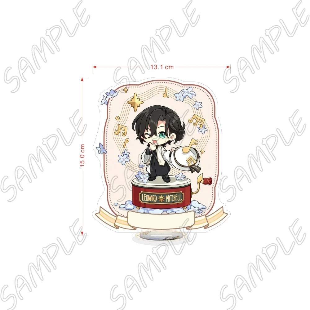 Animation Lord of the Mysteries Acrylic Stand Keychain15CM Chibi Klein Moretti Audrey Hall Cartoon Tabletop Decor Fan Collection