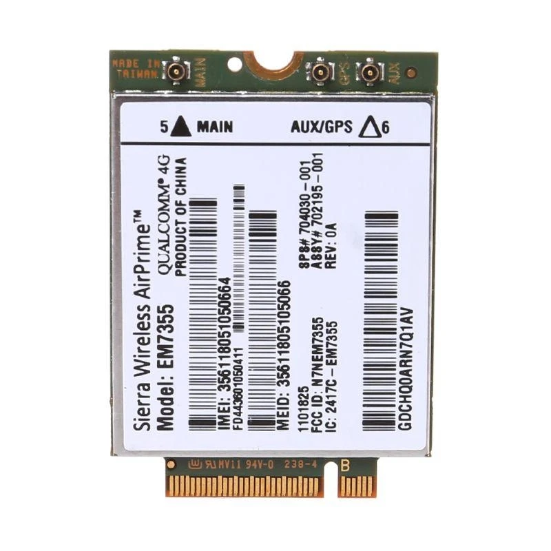 Modulo K0EA 4G LTE per LT4111 EM7355 GOBI5000 100 MBPS Scheda rete Wifi