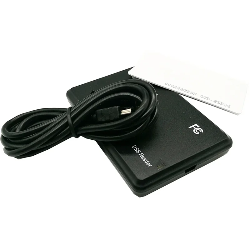 B24B RFID Smart Card Reader With USB Port, 13.56Mhz IC Card, Contactless Sensitivity, Support Window System Linux Durable Easy T