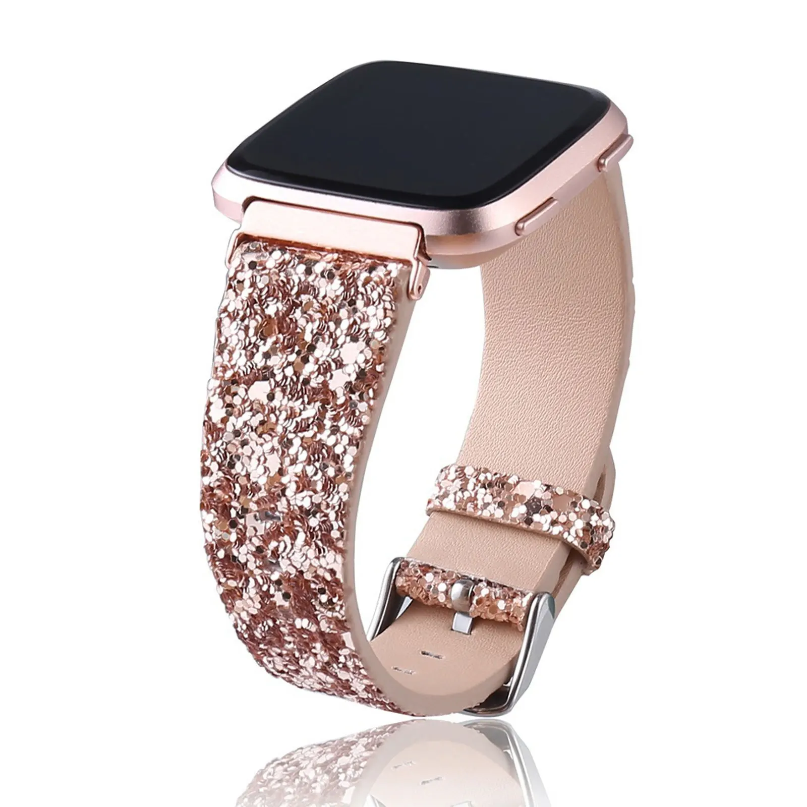 

Luxurious Glitter Watch Strap Series Soft Durable Eco Compression Molding Perfect for Gifts