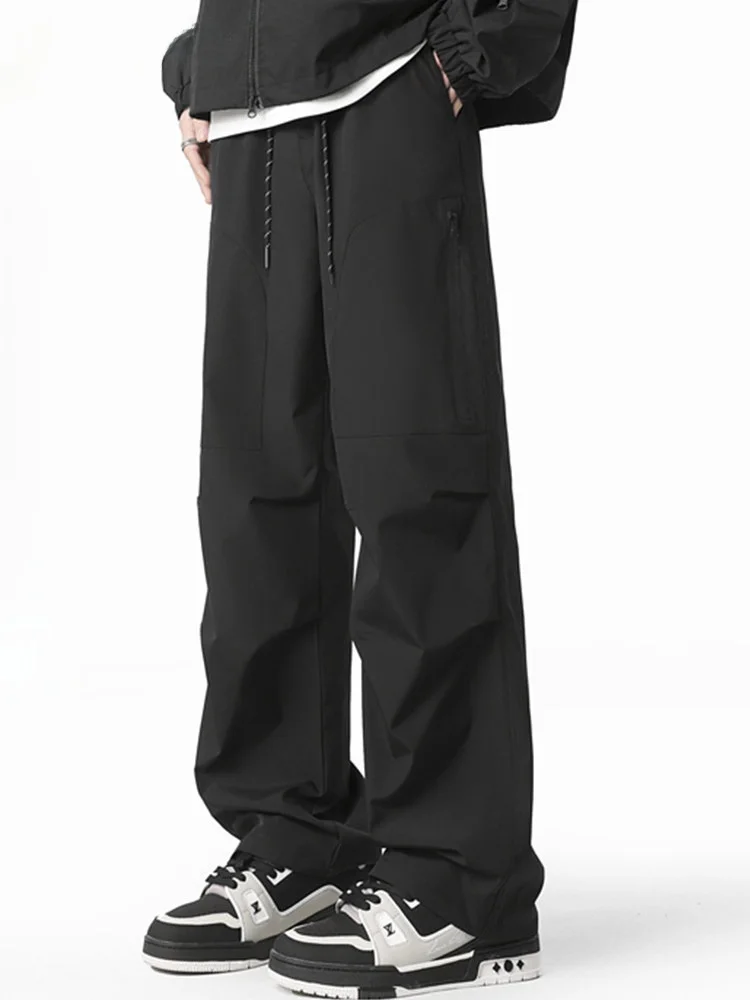 

Мужские повседневные брюки VIIOW, весенне-осенние свободные брюки прямого кроя, рабочая одежда, модные, удобные, для отдыха