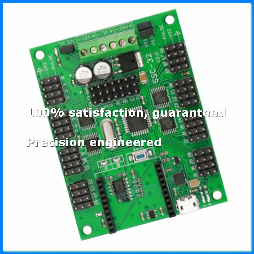SSC32-V2.5 32ch Multi-Channel Servo Controller with USB XBEE Interface Fit PC- LINUX for Hexapod Spider, Biped Robots-ABAM