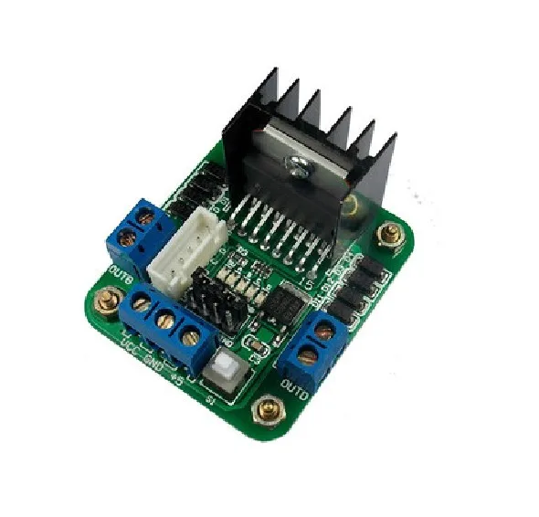 L298n Motor Driven Board Module Stepper Motor Intelligent Vehicle DC Motor Drive Robot  