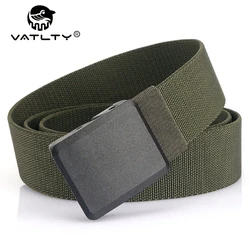 2022 Metal Free Men's Elastic Belt Quick Release Nylon Buckle Soft Fiber Unisex Stretch Girdle Hiking Fishing Sport Belt