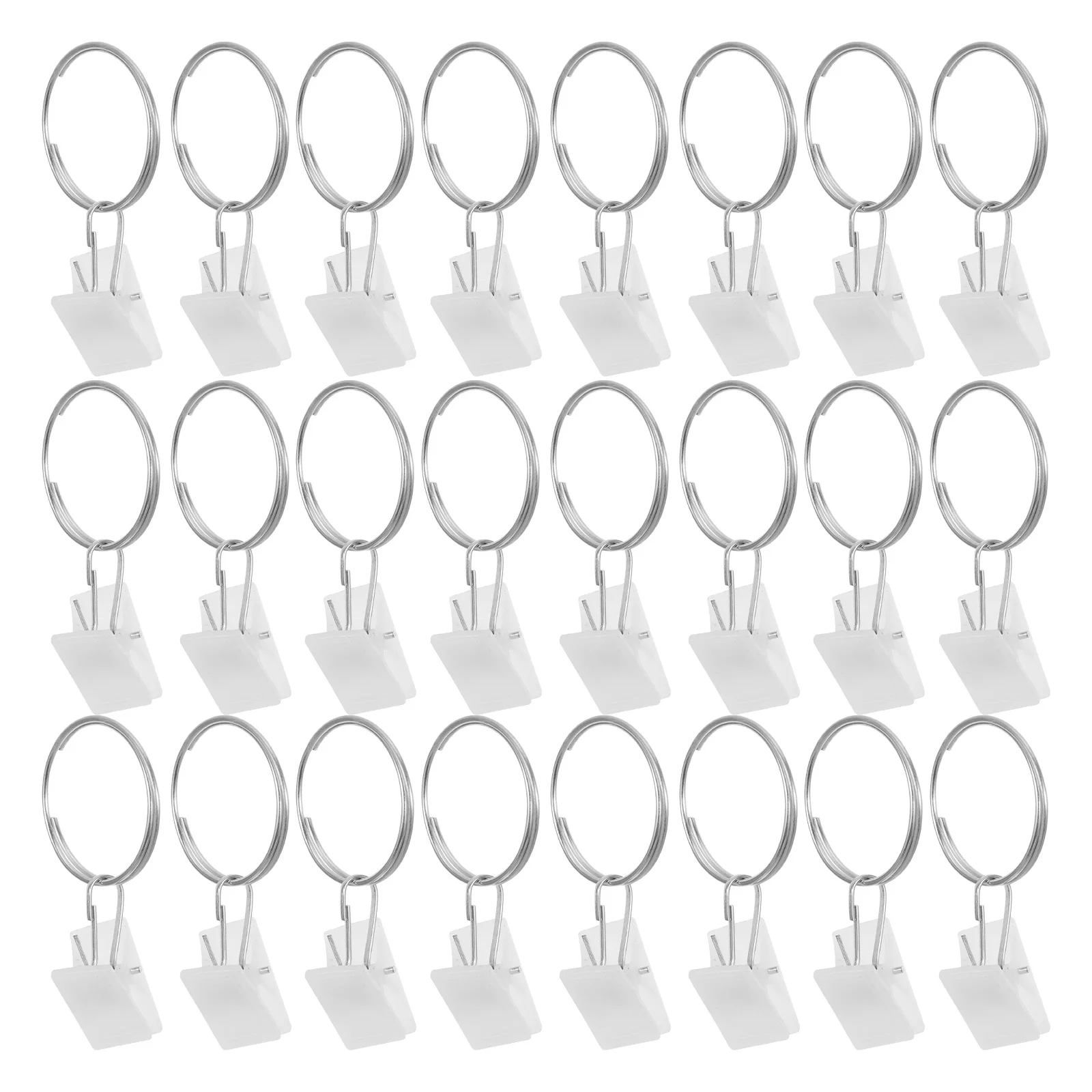 

100Pcs Multifunctional Clothes Clips Windproof Plastic Laundry Clips for Hanging Socks Underwear Towels Curtain Hooks Small