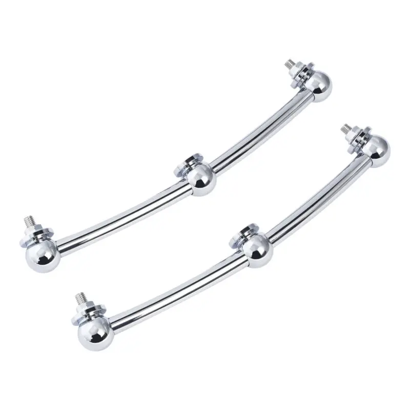 Motocyklowe boczne listwy przedniego błotnika pasujące do Harley Heritage Softail Classic FLST FLSTC 1986-2017 Chrome — zdjęcie 5