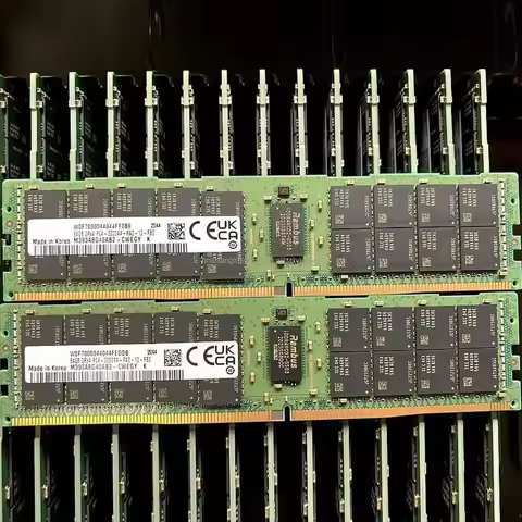 M393A8G40AB2-CWE 64GB DDR4 Pc4 3200 ECC REG Rdimm Server Memory Good Price Desktop Computer Use 64GB 128G 3200Mhz Frequency