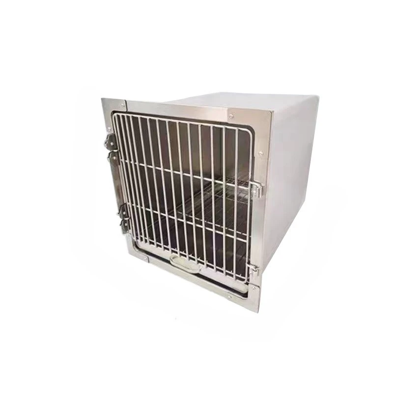 

304 stainless steel inpatient cages pet store oxygen cabin cage pet infusion cages foster cage oxygen warehouse cat and dog