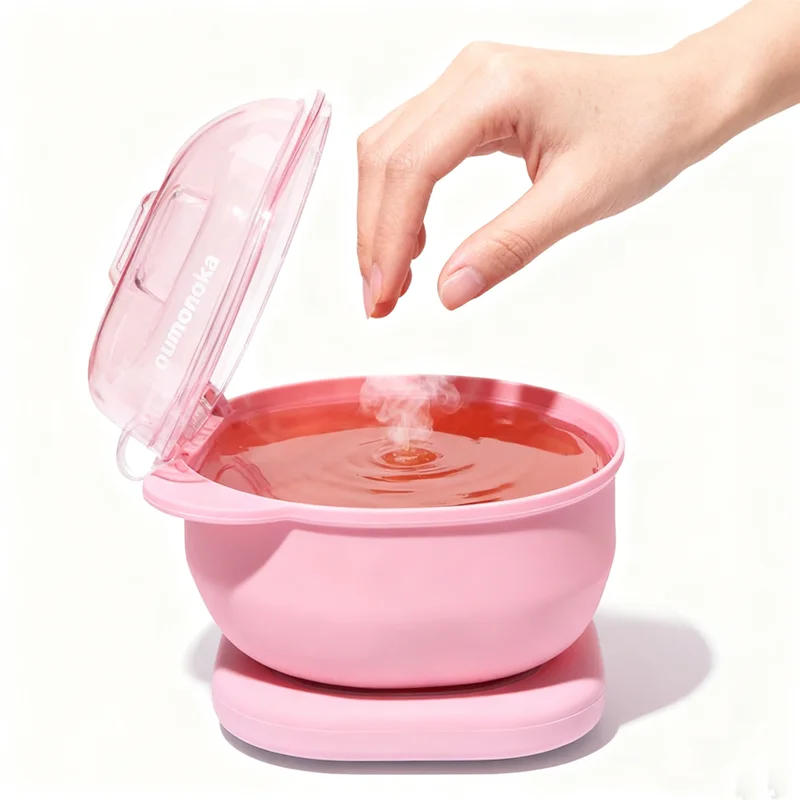 Silikon-Enthaarungsmaschine für Rasierwachs, Heizmaschine für die Enthaarung, professionelles Haushaltsgerät, SPA, Paraffinentopf, faltbare Wachserhitzer