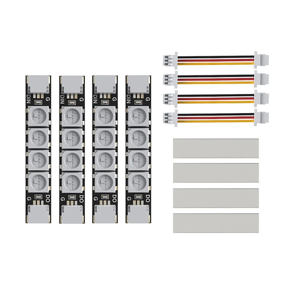 4PCS SpeedyBee Programmierbare 2812 Arm LED Licht Armlight 5V RGB Für RC FPV Racing BWhoop Drone Quadcopter – Detail 9