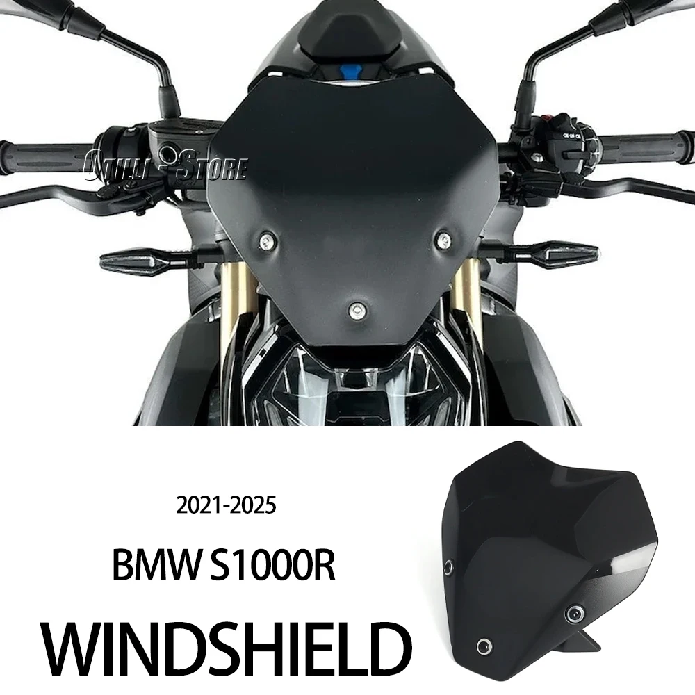 

НОВИНКА для BMW S1000R S1000 R S 1000 R 2021-2025 2024: Ветровое стекло, дефлектор, спойлер для мотоцикла
