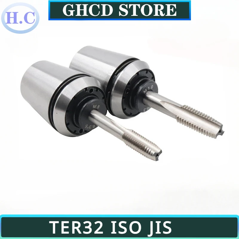 

TER32 Tapping Chuck with Overload Protection TER32 Torque Chuck M3 M4 M5 M5 M6 M8 M10 M12 ER32 Tap JIS ISO