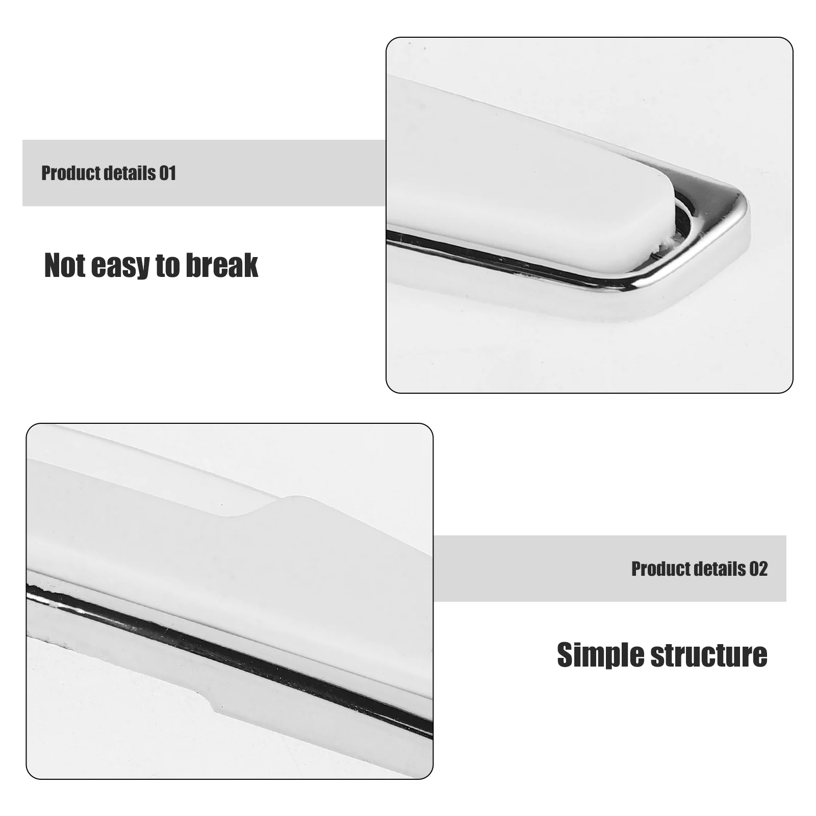 

4pcs Edge Guard Universal Anti-Scratch Auto Protector Durable Plastic Rubber Material Easy Installation For All Models Car Door