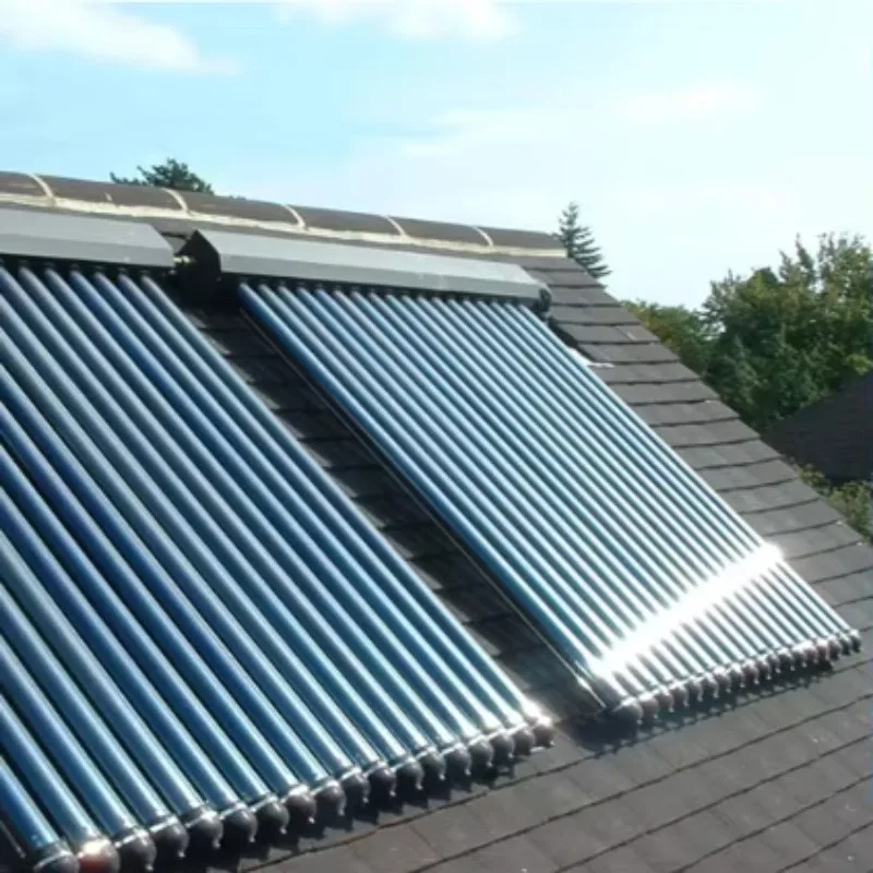 

【Hot】Wholesale Vacuum Heat Pipes Water Based Solar Water Heater System Solar Heating Collector 25 Heat Pipes System