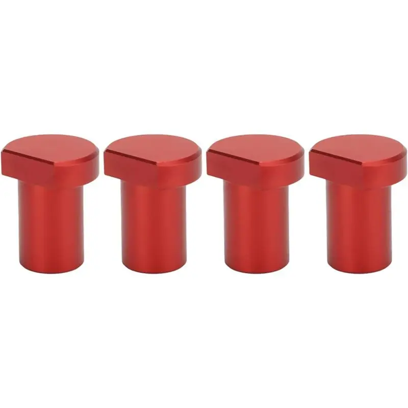 AEE3-Bench Dogs, 8 Pack Woodworking Clamp Bench Dog Clamp MFT Table Stop For 3/4 Inch Dog Hole Red