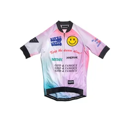 New God & Famous Sportswear Cyclilng Men's Short Sleeve Jerseys Roupa Maillot Ciclicmo Hombre Camisa De Time Camiseta Downhill