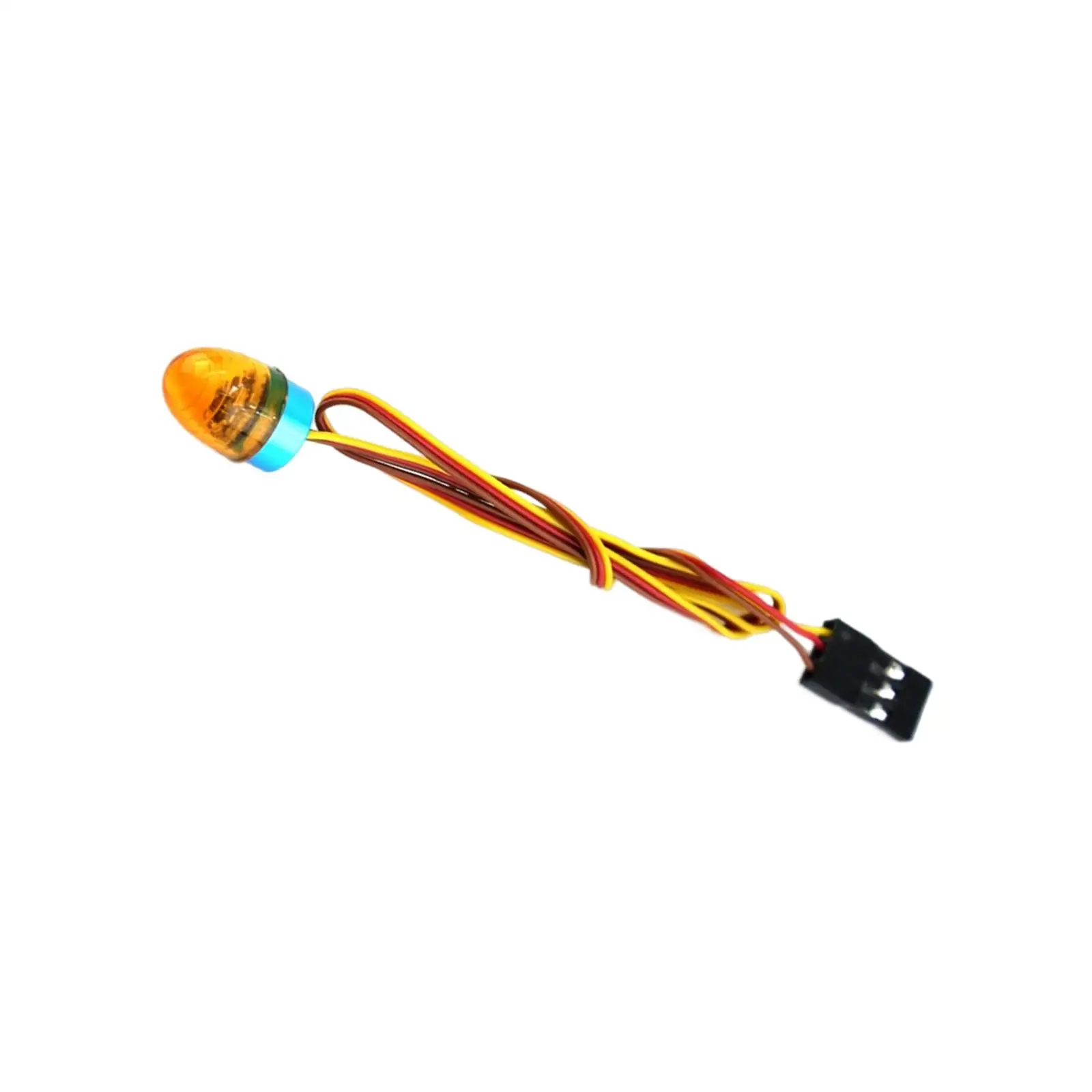 Sturdy RC Flashing Lamp Rotating LED Police Light Multi Function Strobe Alarm for RC Crawler Truck Car Model 1/10 1/8 1/14