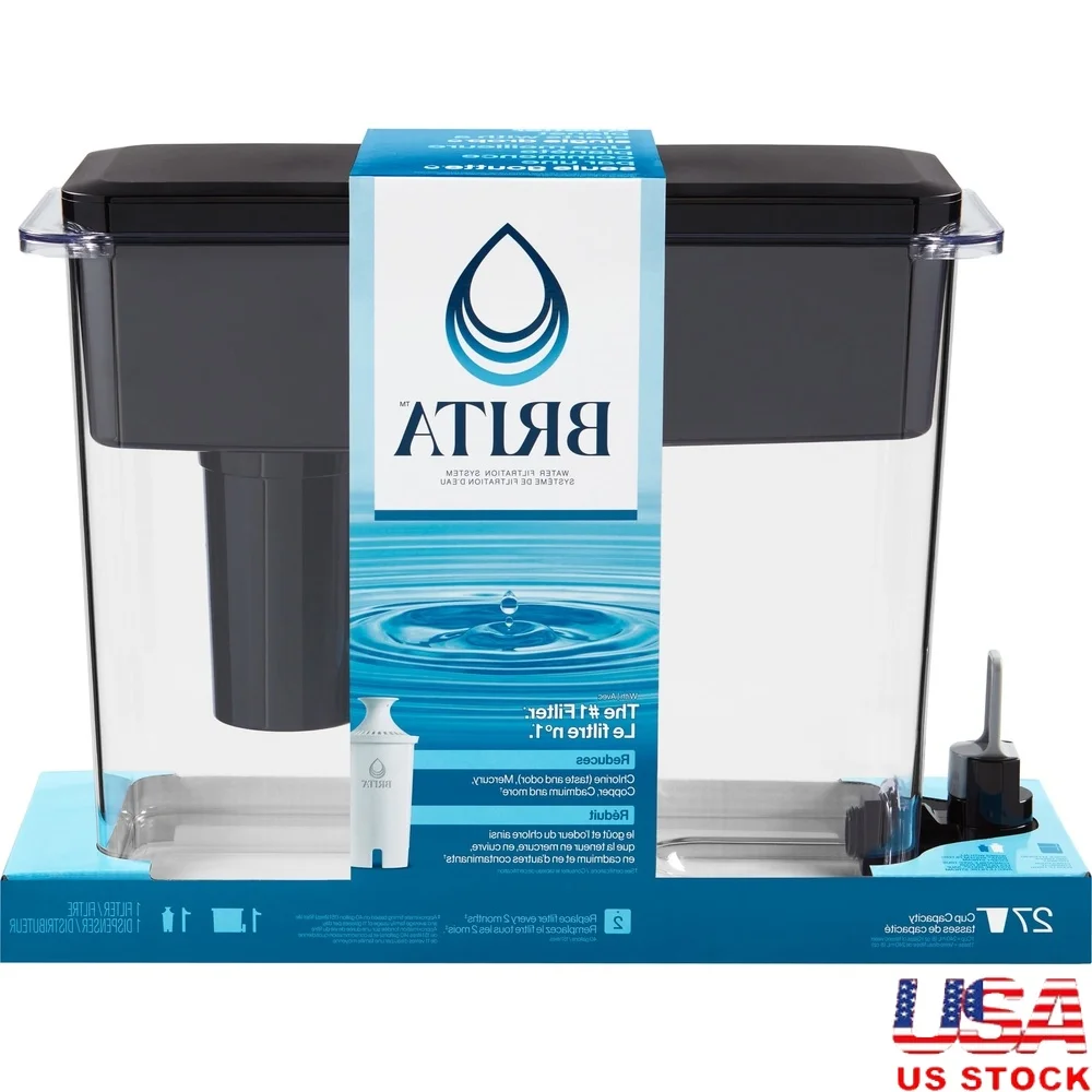 

Extra Large 27 Cup Filtered Water Dispenser with Standard Filter Automatic Shut Off Home Office Sports Teams