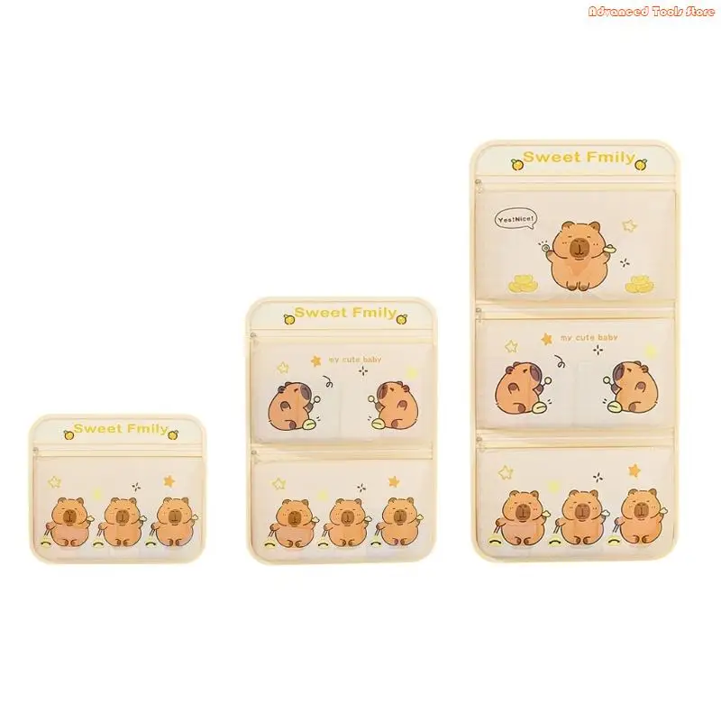 

Декоративная хлопчатобумажная ткань подвесная сумка мультфильм Организатор -контейнер для хранения для игрушек и Essential W91B