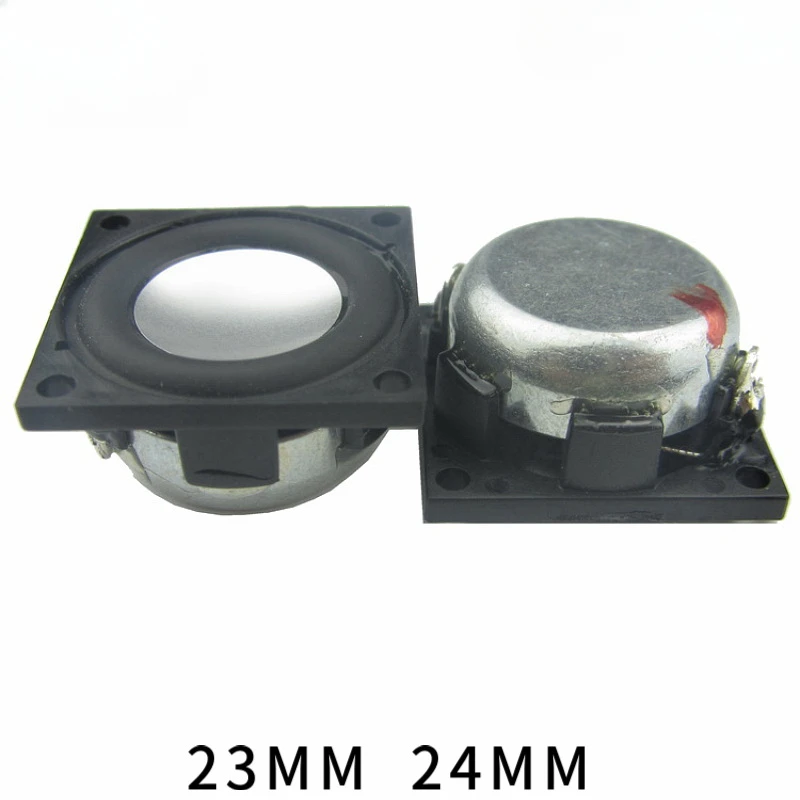 SOTAMIA 2Pcs 1" Inch Speakers 23MM 24MM Mini Speaker 4 Ohm 2W 8 Ohm 2W Full Range Loudspeaker Sound Music Speaker Home Theater