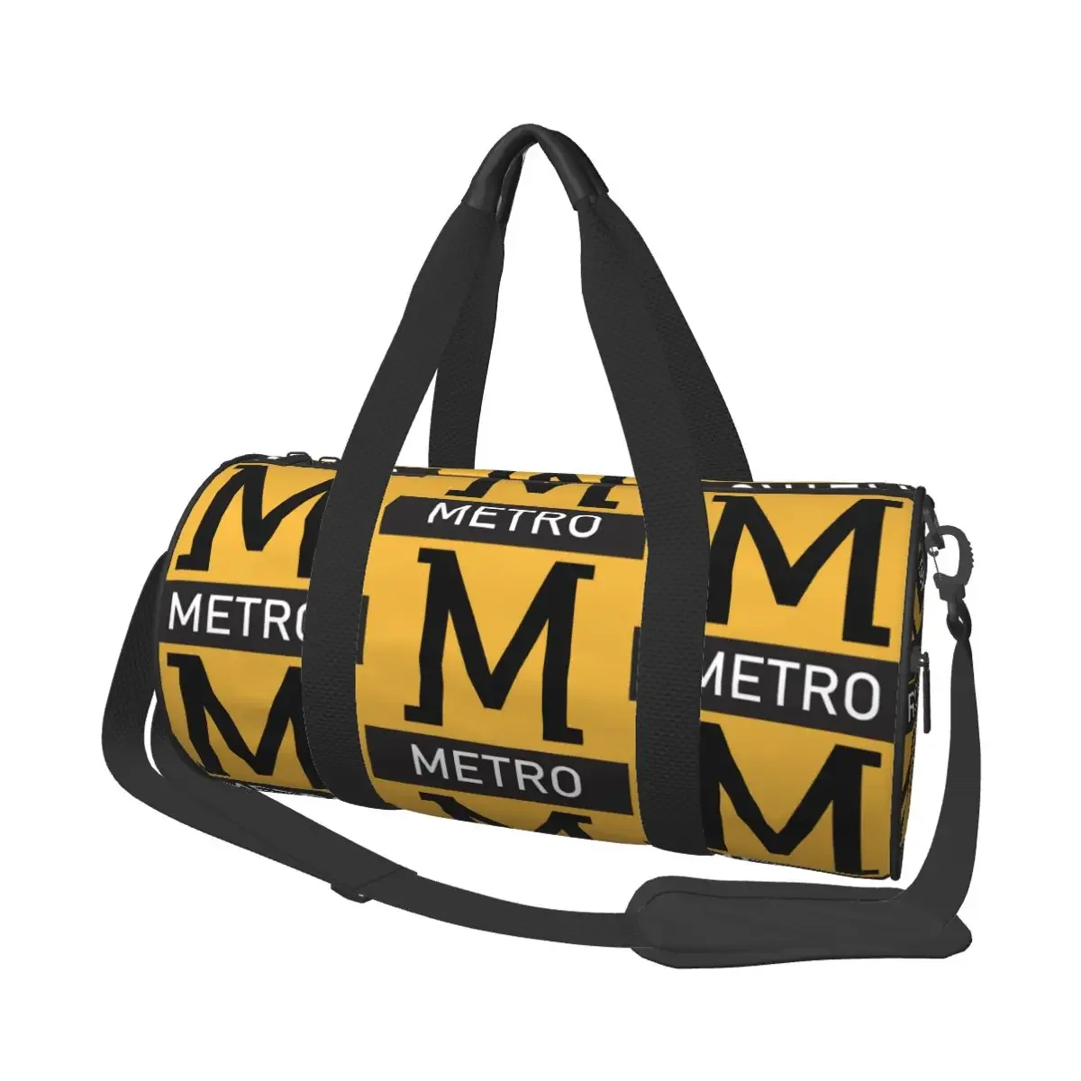 

Tyne And Wear Metro Large Duffle Gym Bag Multi-Functional Duffle Travel Bags Handbags Fitness bag