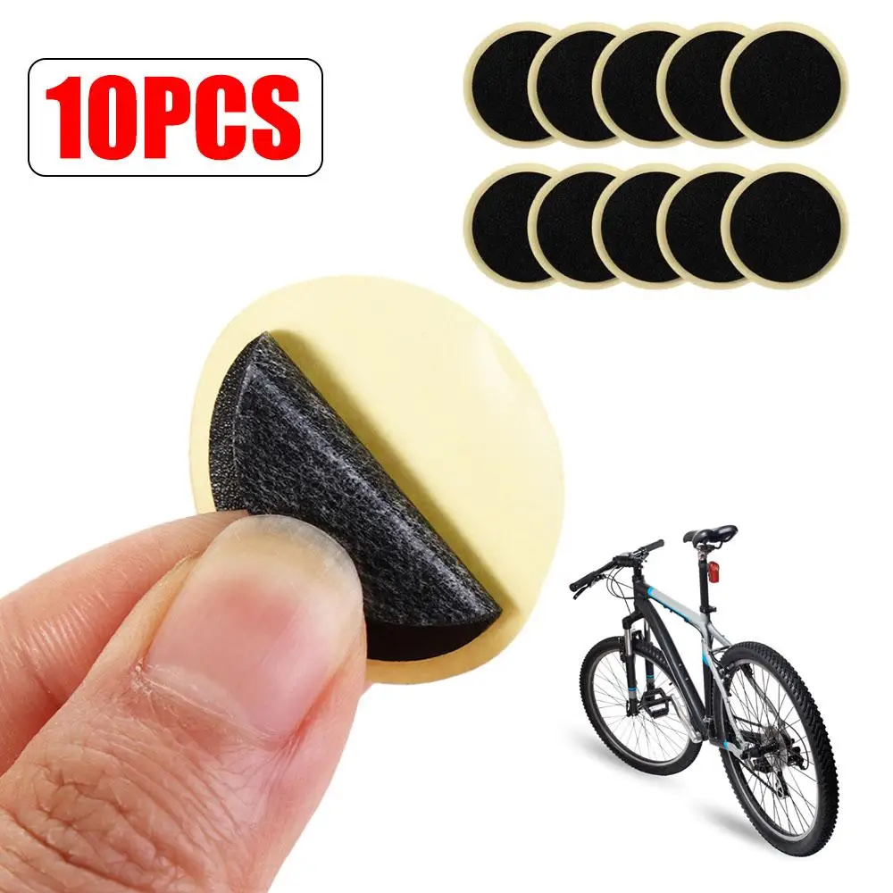 Inner Tire Patch Mountain Road Bike Without Glue Rubber Puncture Patches Tyre Repair Tools Bike Tyre Patch Bicycle Tire Patch