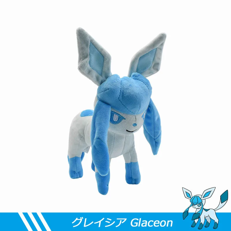 Pokemon Cartoon AnimeAction Figure Pillow Toy Vaporeon Sylveon Jolteon Eevee Pocket Monster Pet Doll Kids Collection Xmas Gifts