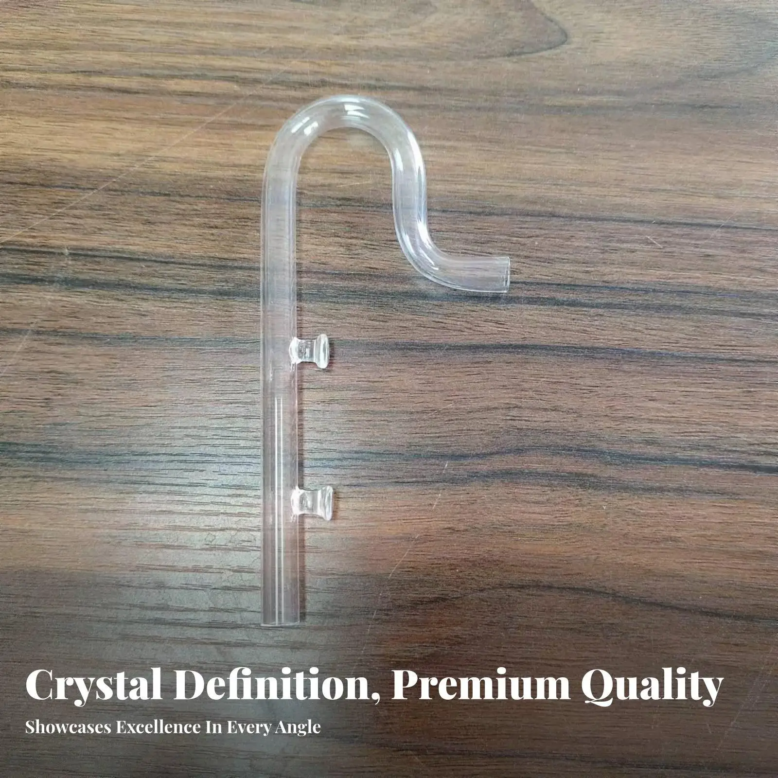 Glass Duckbill Aquarium Nozzle for Canister Filter Outflow Pipe with Suction Cups Fish Tank Water Circulation Equipment