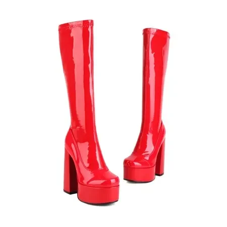 Big Size  thigh high boots knee high boots over the knee boots women ladies boots	shoes woman winter boots women