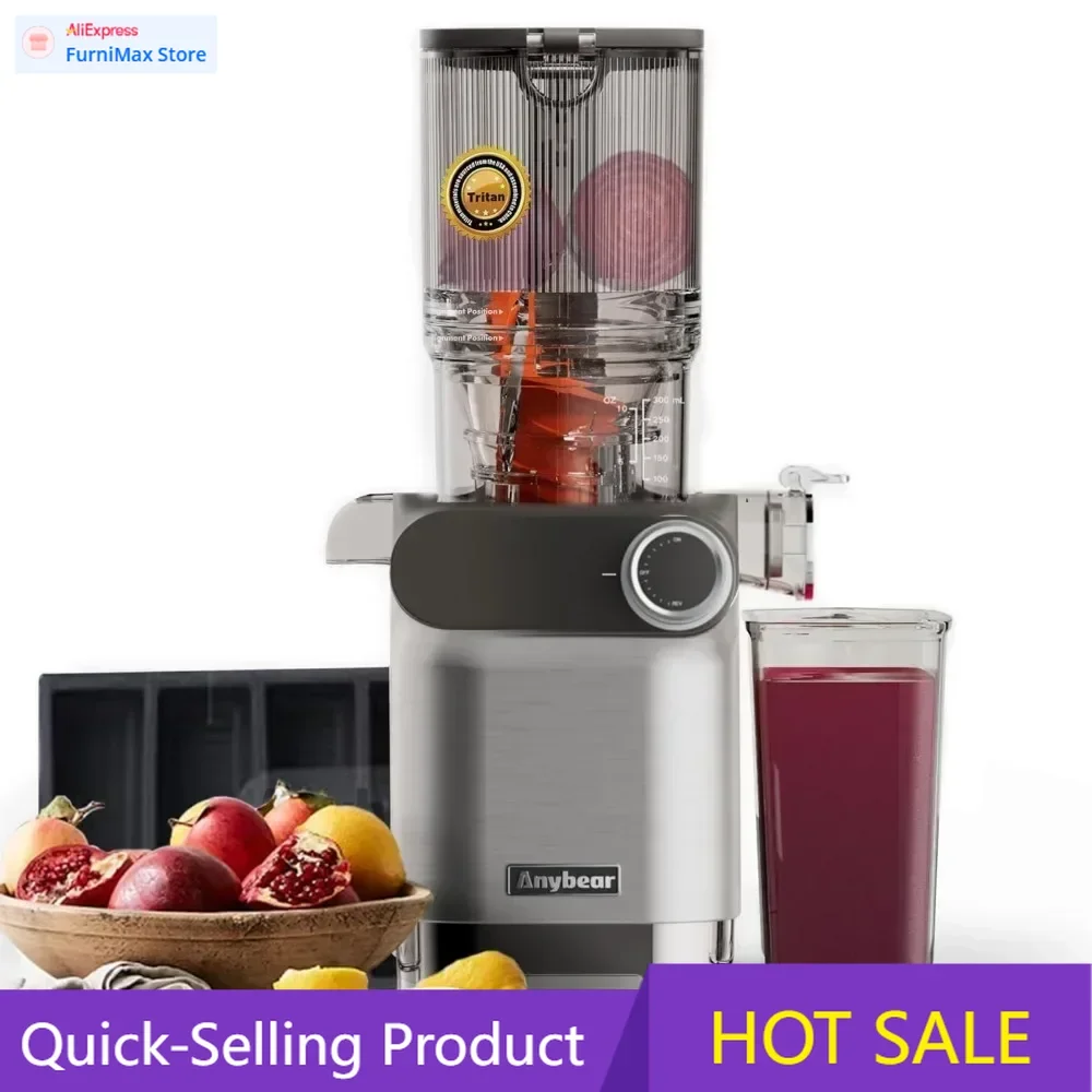 

Акция ограниченного действия: Соковыжималка холодного отжима, 200 Вт, с широким загрузочным отверстием 4,3 дюйма, подходит для целых фруктов и овощей. | Усовершенствованный шнек | Т