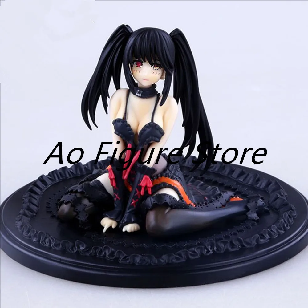 

Date A Live Black color Tokisaki Kurumi Girl Figure PVC Action Anime Model Toys Collection Adult Dolls Christmas Gift