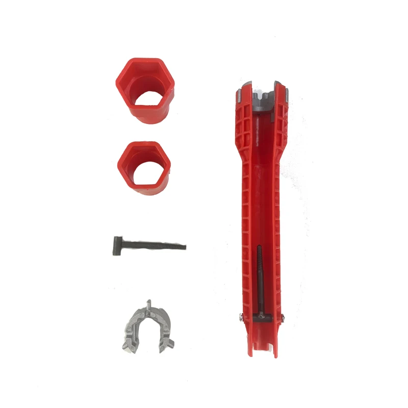Imagem -06 - Multifuncional Faucet And Sink Installer Tool Faucet Wrench Tool Encanamento Tool Chave de Tubulação de Água para Cozinha e Banheiro em em 1