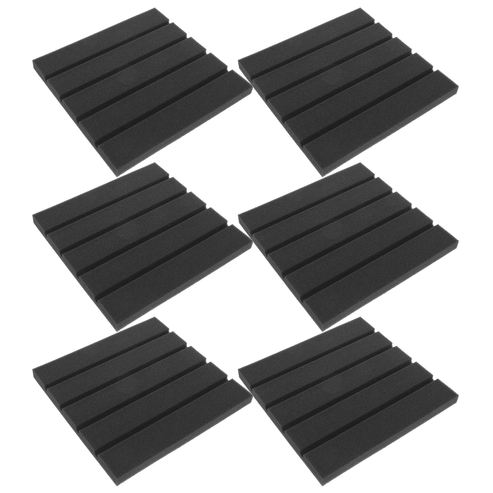 

6 Pcs Sound-absorbing Cotton Proof Wall Panels Soundproofing Acoustic Insulation Isolation Pads Room